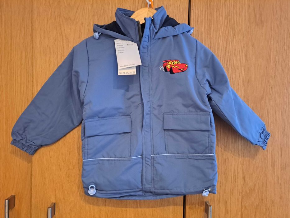 sprzedam kurtkę wiosenną na polarze  rozmiar 110