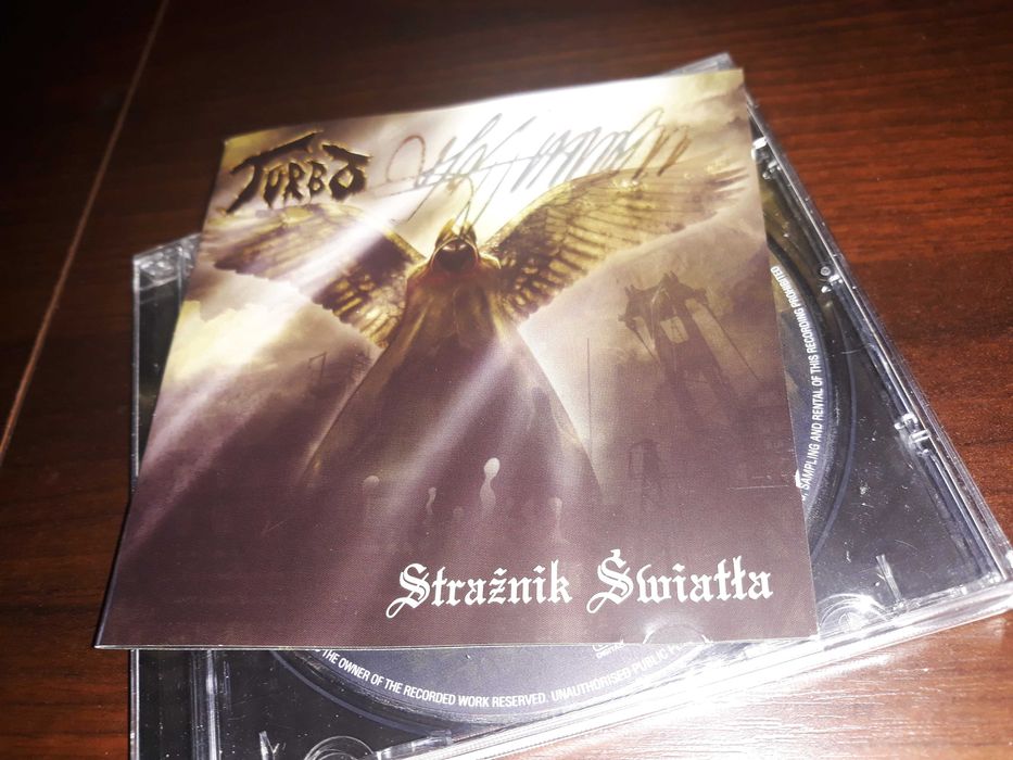 Turbo - Strażnik Światła CD Autografy kat sodom vader kreator stos dio