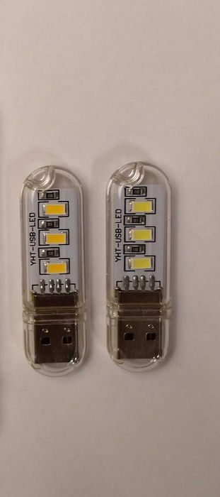 Светодиодный Мини фонарик, Брелок, USB лампа, LED
