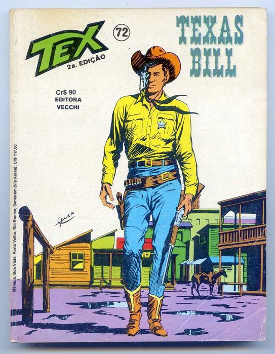 Banda Desenhada Antiga - TEX #72