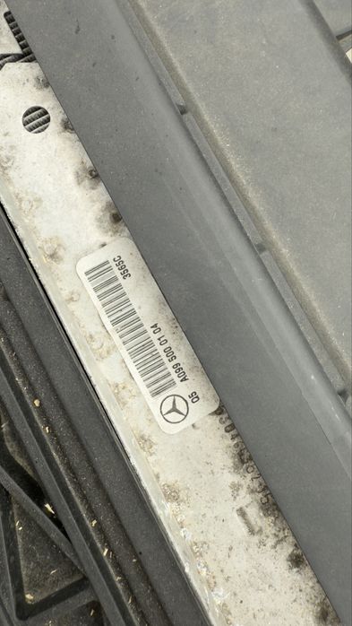 Komplet Chłodnic Mercedes GLE 350 GL GLS ML W166 chlodnice  Wentylator