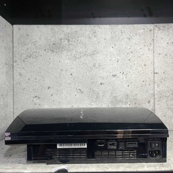 Konsola PlayStation 3 80GB Fat | Klasyk CECHE01 | Kompatybilność PS1 PS2 PS3 | 4 Gry