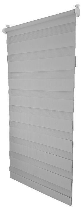 Szara Roleta Zebra Dzień i Noc 42x150 cm