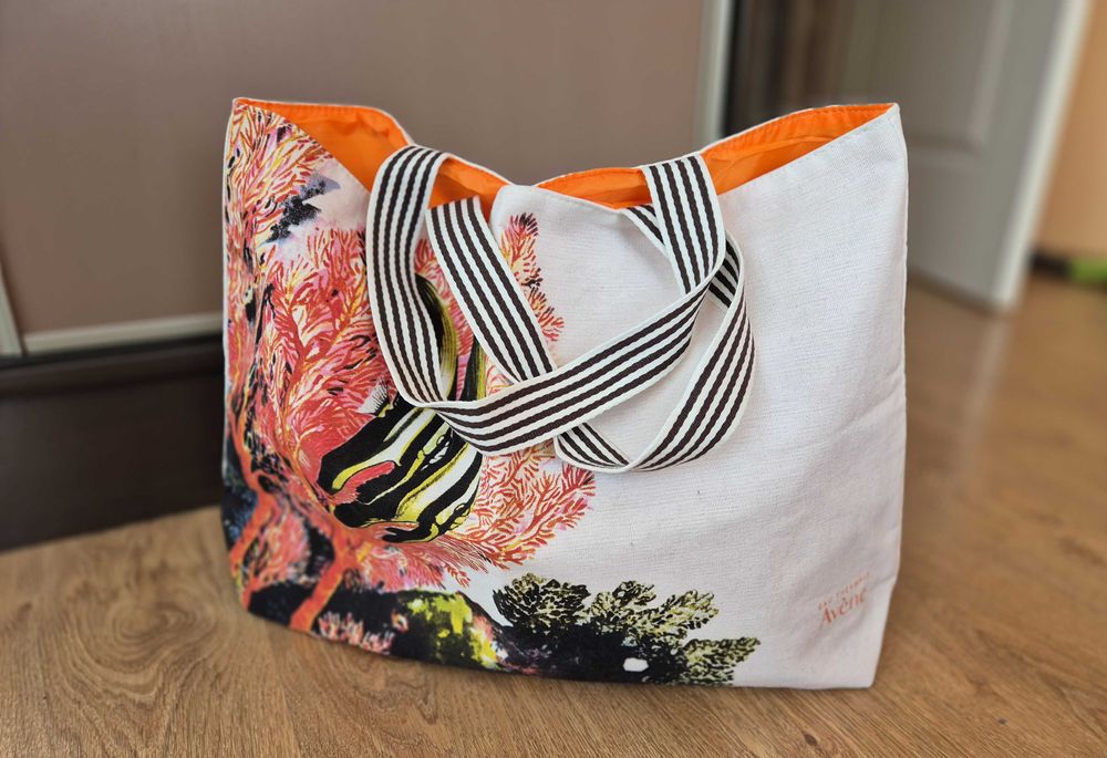 Torba plażowa, płócienna Avene, nowa