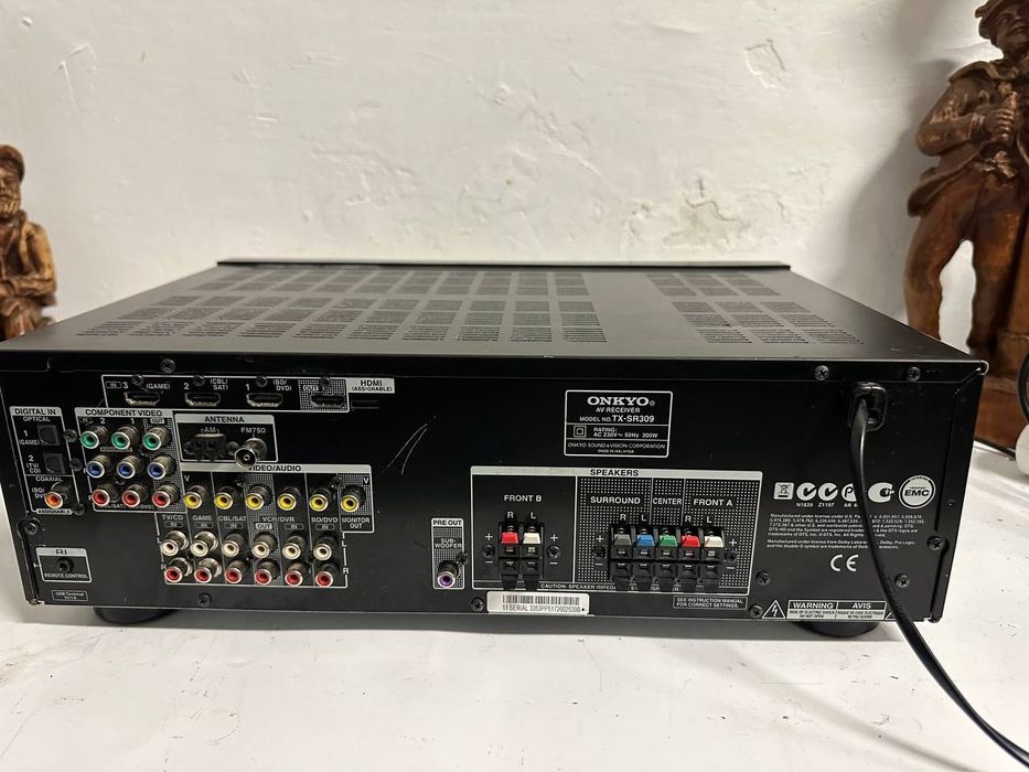5.1 AVR Amplituner Onkyo TX SR 309, 125 Wat, HDMI, USB, 3D