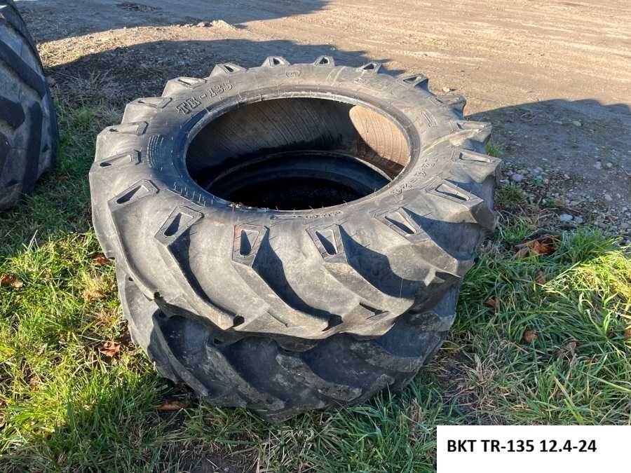 Opona BKT TR-135 12.4-24 8PR stan bardzo dobry D003