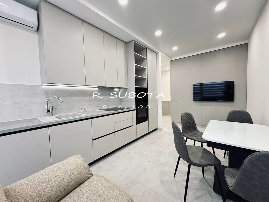 2.к. студия ЖК Небо 44м2 Новострой Парк Шевченко Центр Новодворянский