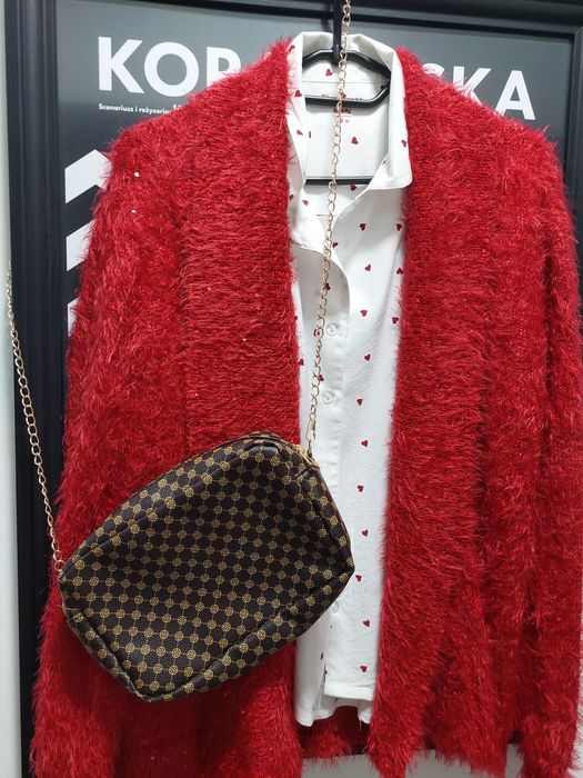 Elegancka brązowa torebka marki ZARA