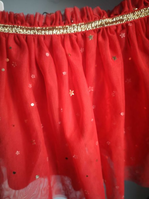 Pepco świąteczna spódniczka tiulowa r. 92 cm