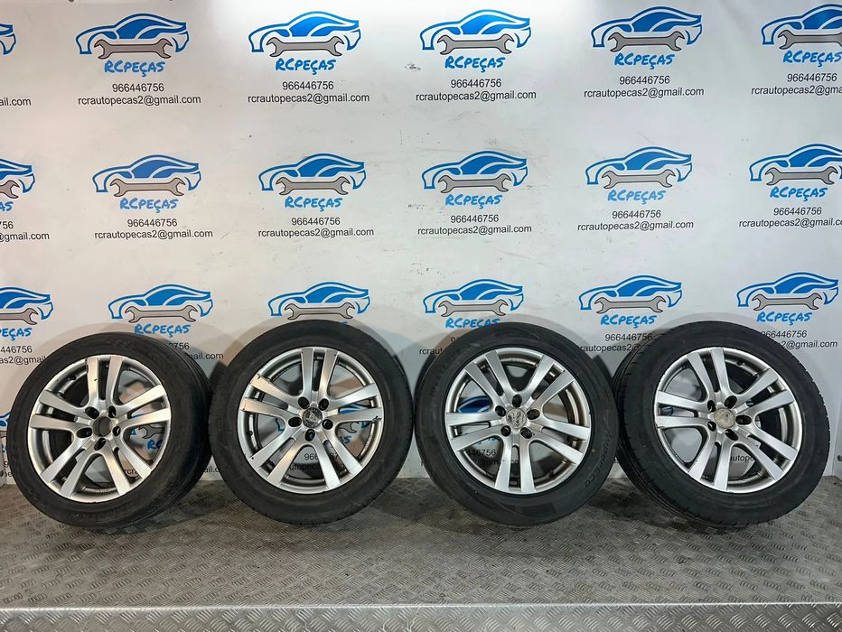 Conjunto Jantes 16 Altanta Originais Rial KBA46405 5x112 7.5J ET35