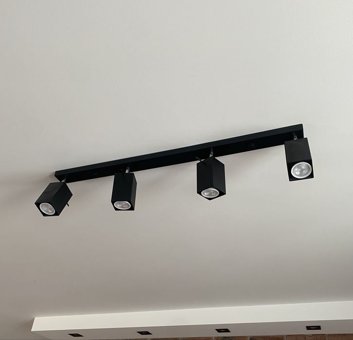 Sollux Lighting czarny Reflektor listwa sufitowa Merida (dostępne 2szt.)