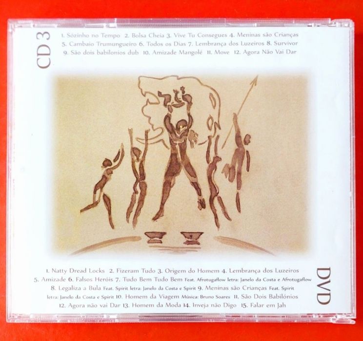 3 CDs + 1 DVD Kussondulola  - Mayombe