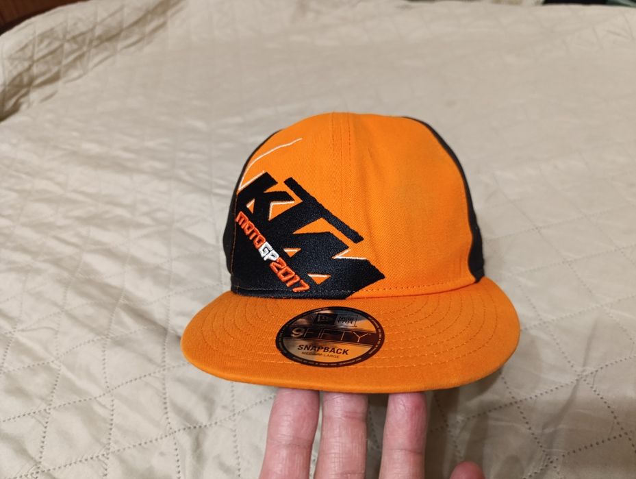 Мотокепка вело бейсболка ktm moto gp new era оригинал