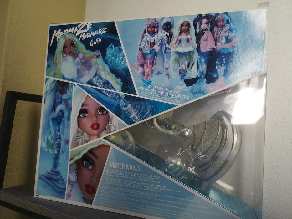 Boneca sereia glitter