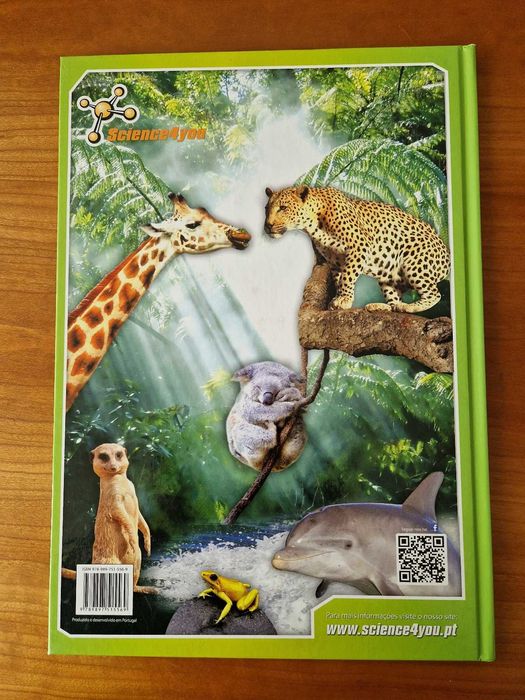 A minha primeira enciclopédia dos animais selvagens e de dinossauros