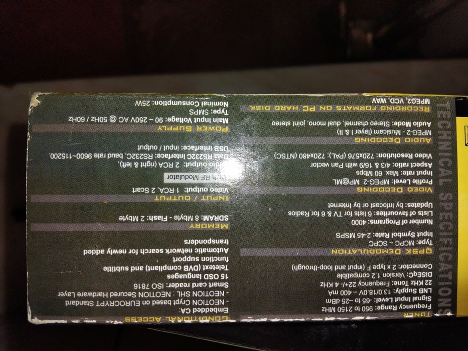 Receptor de satélite Neoton