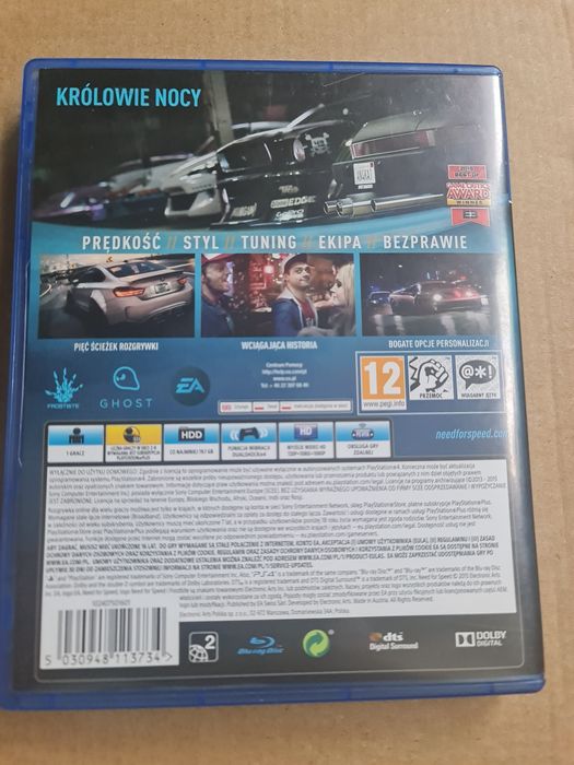 Gra na PlayStation 4,5 Need for Speed idealny stan