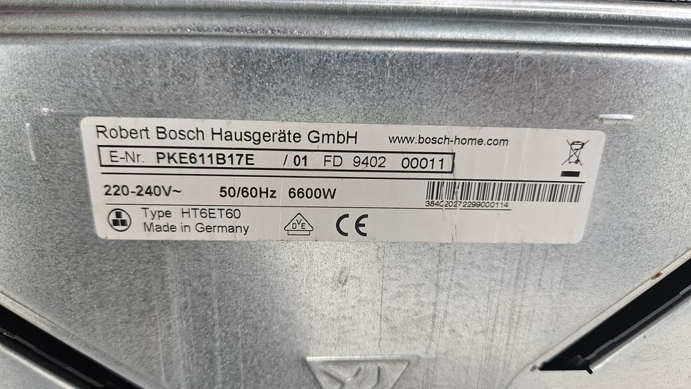 Płyta ceramiczna Bosch PKE611B17E 59,2cm