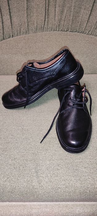 Чоловічі кожані туфлі