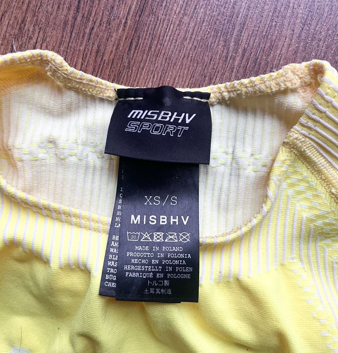 Nowy t-shirt sportowy Misbhv