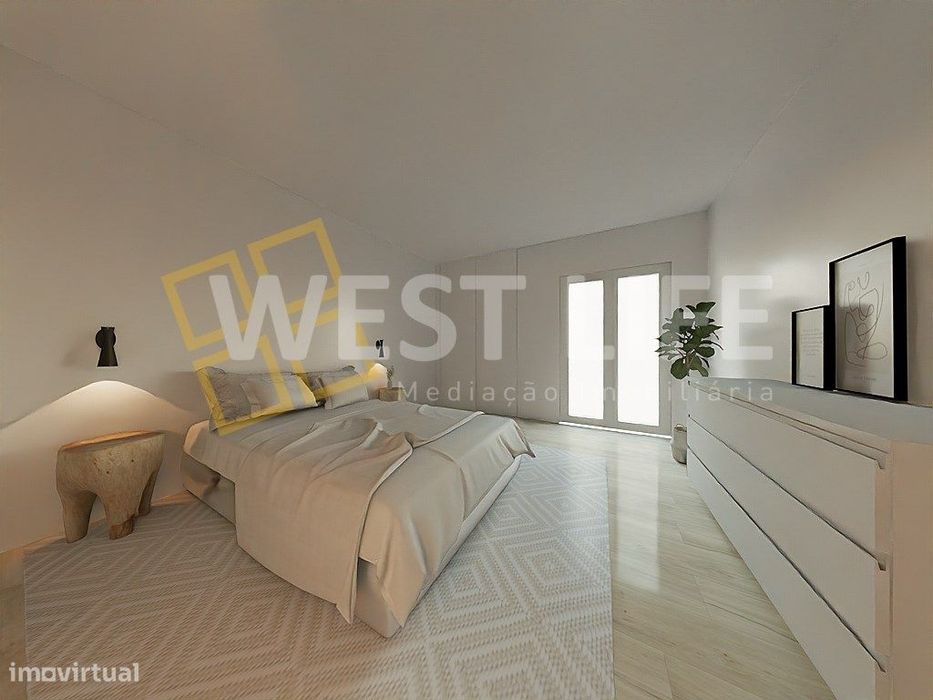 Apartamento T2 Totalmente Remodelado com VISTA MAR - a apenas 3 min...