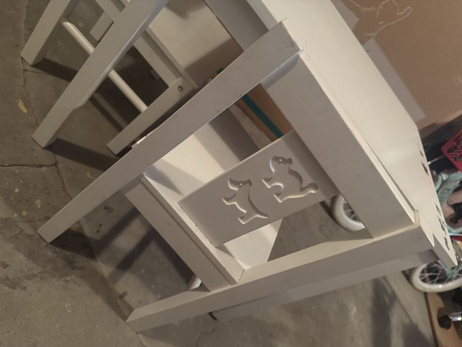 Stolik  +krzesla ikea dzieciecy