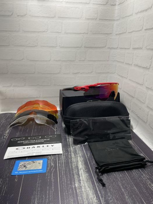 Очки Oakley/ Radar ev path із 4 змінними лінзами