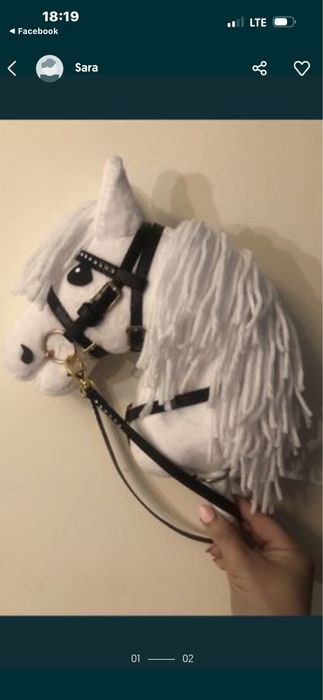 Hobby horse bialy