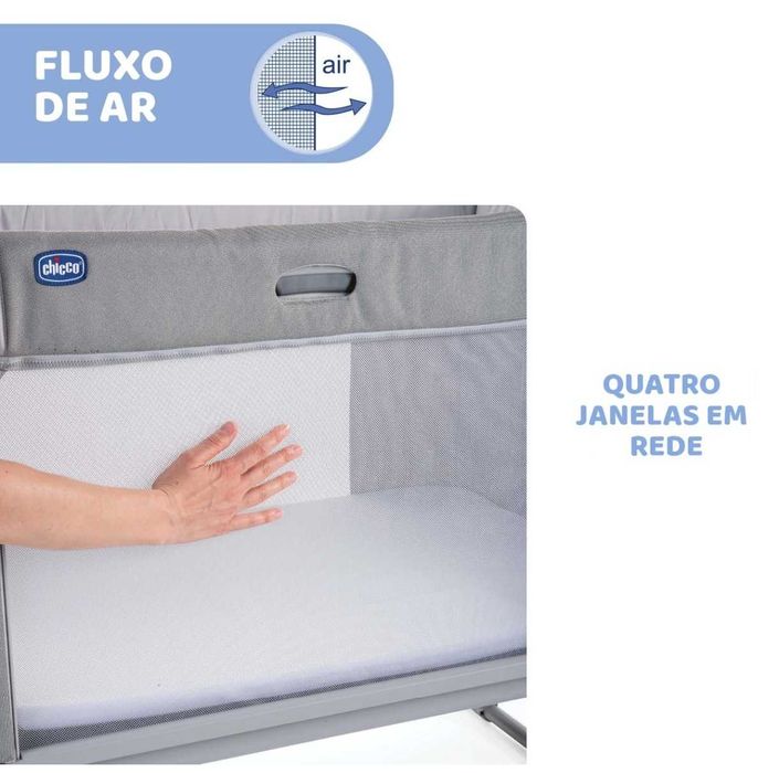 Berço criança Chicco Next2me Forever como nova