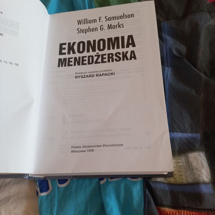 Ekonomia menedżerska Samuelson Marks