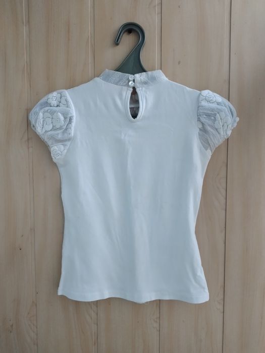 Дитяча біла блузка COLABEAR, ріст 130