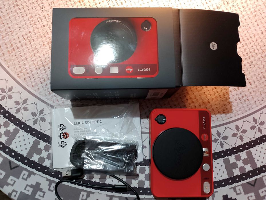 Aparat natychmiastowy Leica SOFORT 2 Red