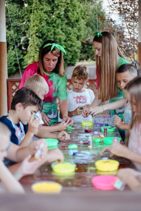 Слаймы! Мастер-класс по приготовлению слаймов