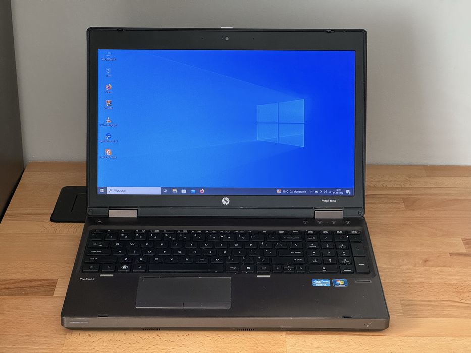 Biznesowy laptop HP ProBook 6560b i5 SSD 16GB Windows 10 15,6” LED
