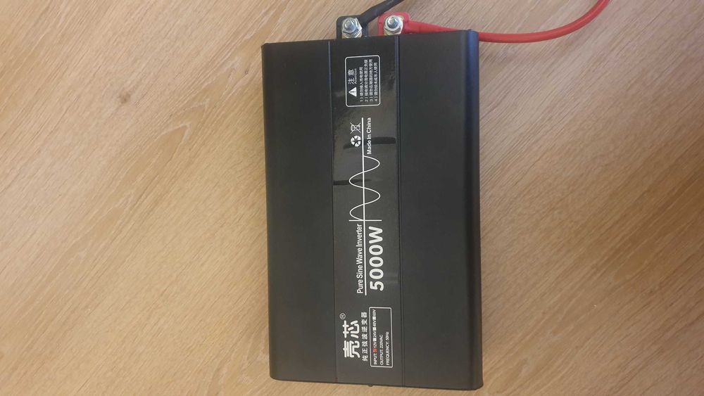 Інвертор 12в 220в 5000Вт Чистий сінус