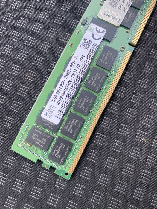 Ram 32GB pc4 ddr4 ecc dwie sztuki razem 64GB