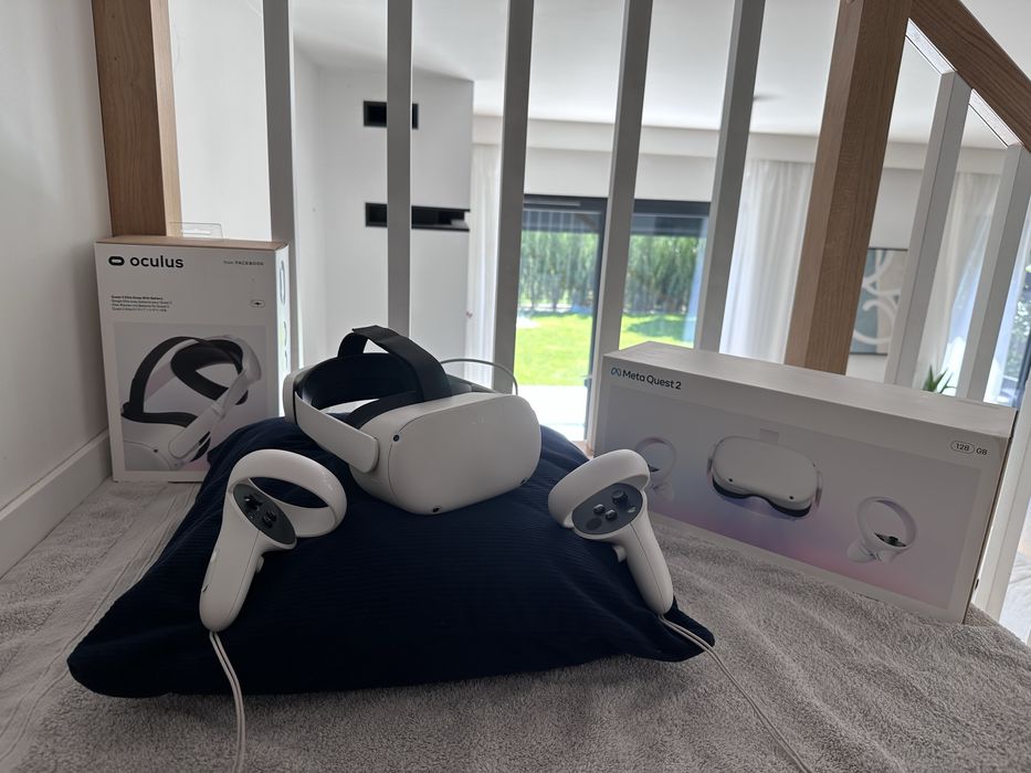 Oculus quest 2 z aktywnym śledzeniem rąk