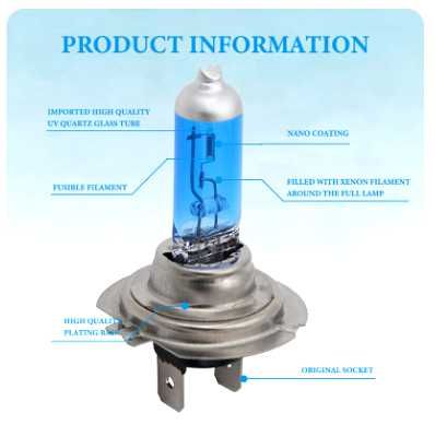 Lâmpadas Auto H7 100W (2 uni.)