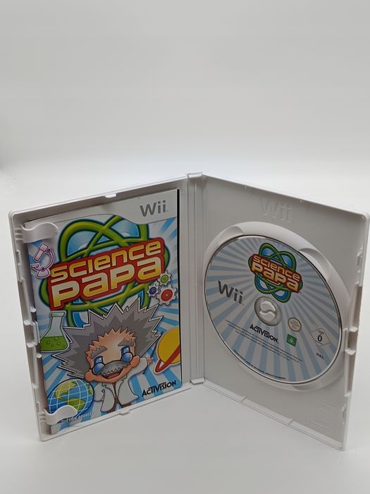 science papa nintendo wii pudełkowa