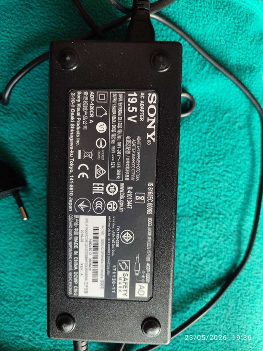 Fonte de alimentação externa para TV Sony