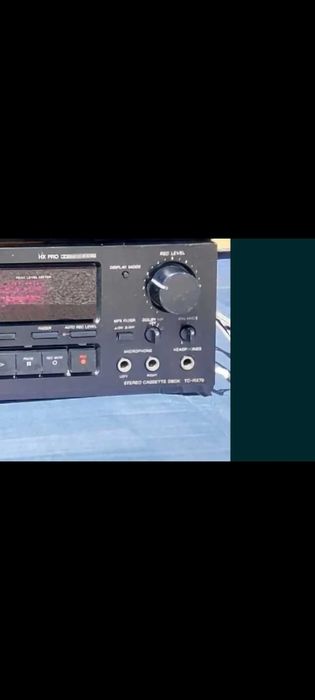 Vendo ou troco,frontais dos decks SONY TC-k470 e tc-rx70