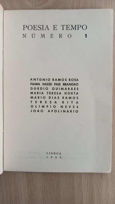 Mário Dias Ramos e Dórdio Guimarães, Poesia e Tempo
