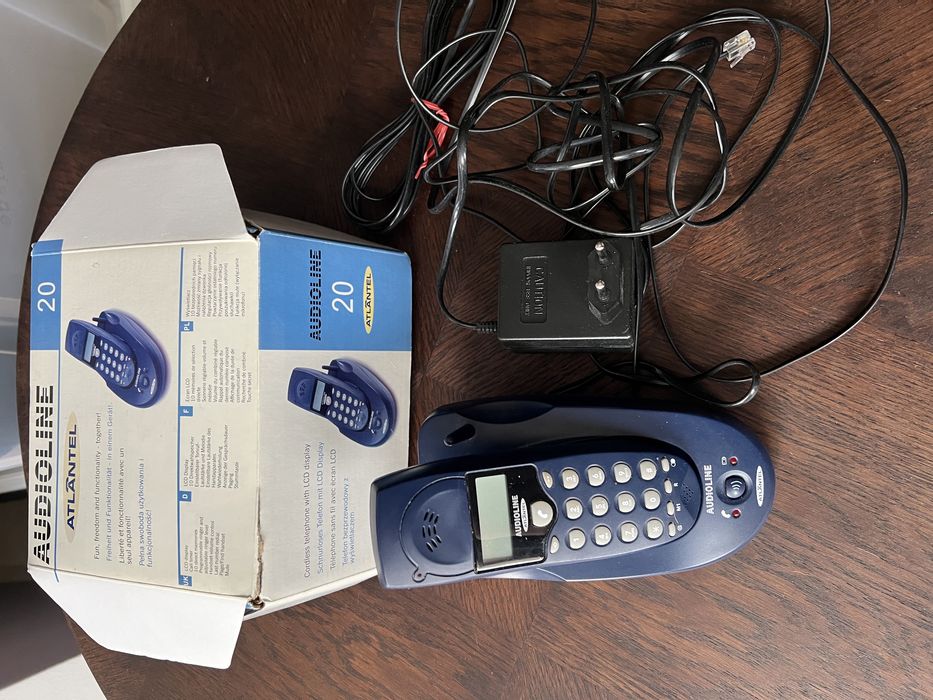 Telefon bezprzewodowy Audioline 20 Atlantel