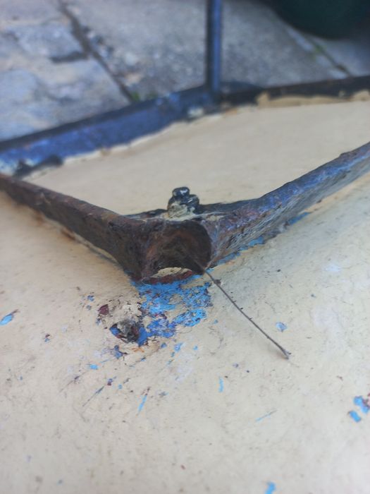 Cadeirões em ferro jardim