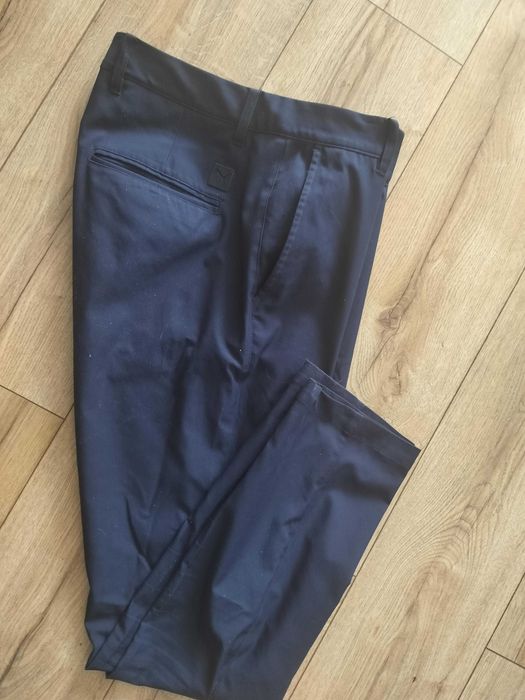 Puma eleganckie spodnie męskie 32/32 elastyczne cygaretki super pas88