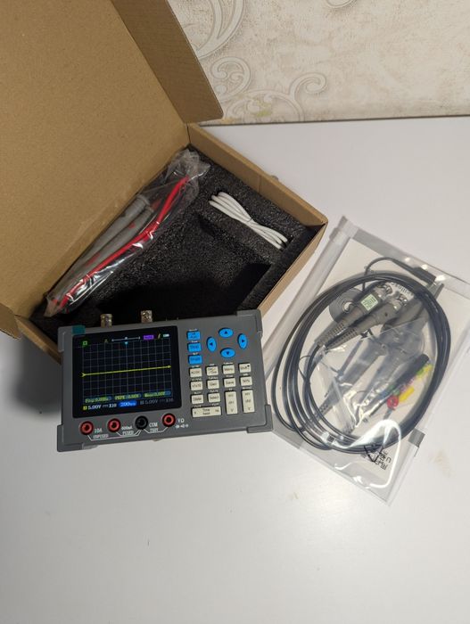 Zeeweii DSO3D12,новий портативний осцилограф 120мг ,генератор,мультиме