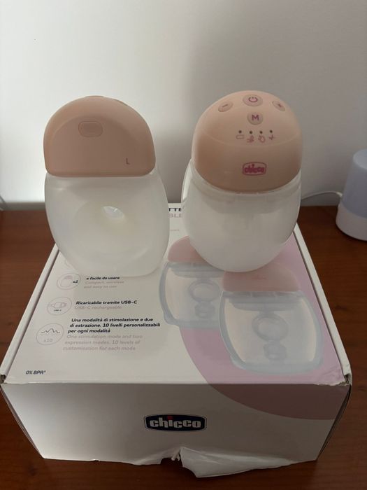 Bomba tira leite dupla portátil Chicco
