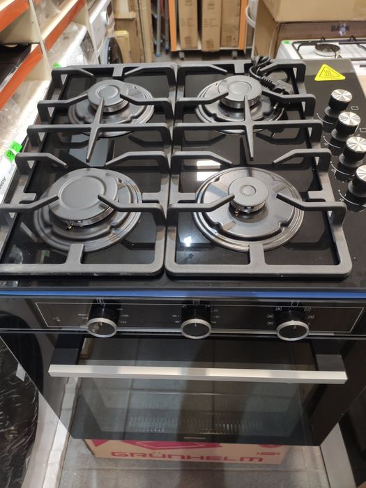 Комплект варочная поверхность+духовой шкаф номер 21 Турция черный