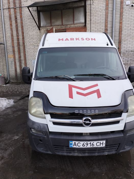 Бус Опель Мовано 2006, вантажний