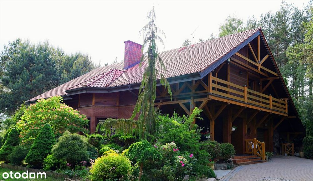 Przepiękna posiadłość z ogrodem Makówka grodziski bezpośrednio